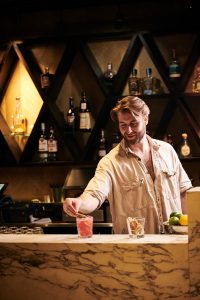 Drink served at the bar counter 2
