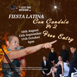 Candela Part 2 event promo at Lucky Shag Bar