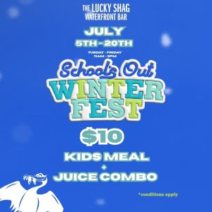 Lucky Shag Bar event promotional graphic