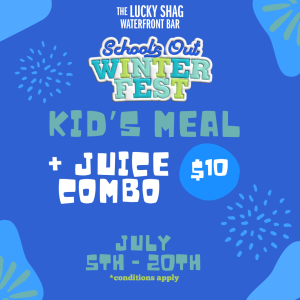 Lucky Shag Bar event promotional graphic