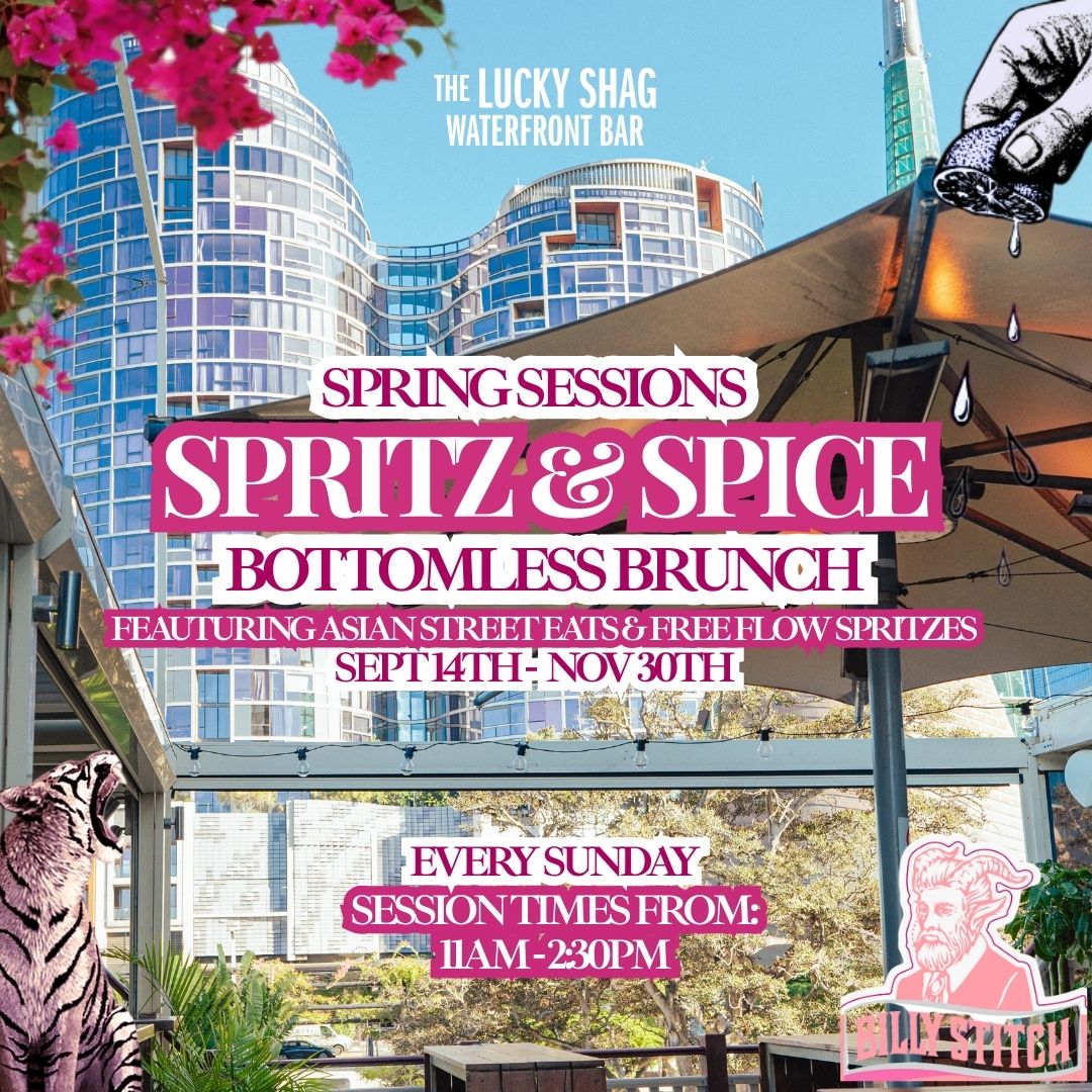 SPRITZ SPICE_2025 - The Lucky Shag Waterfront Bar