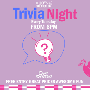 Trivia night event thumbnail for Lucky Shag Bar